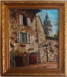 Vue de Coflans en Savoie