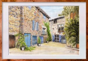 Place dans le vieil Agde