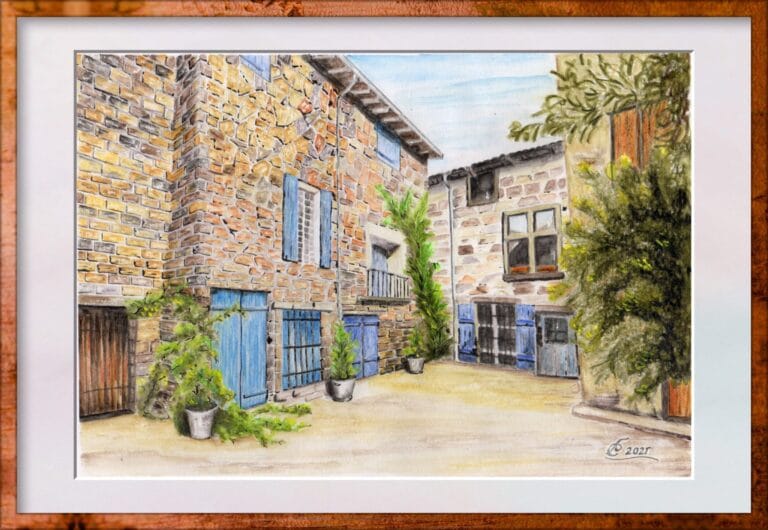 Place dans le vieil Agde